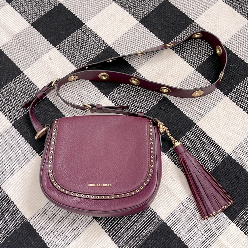 Authentic Michael Kors Brooklyn Crossbody Purse